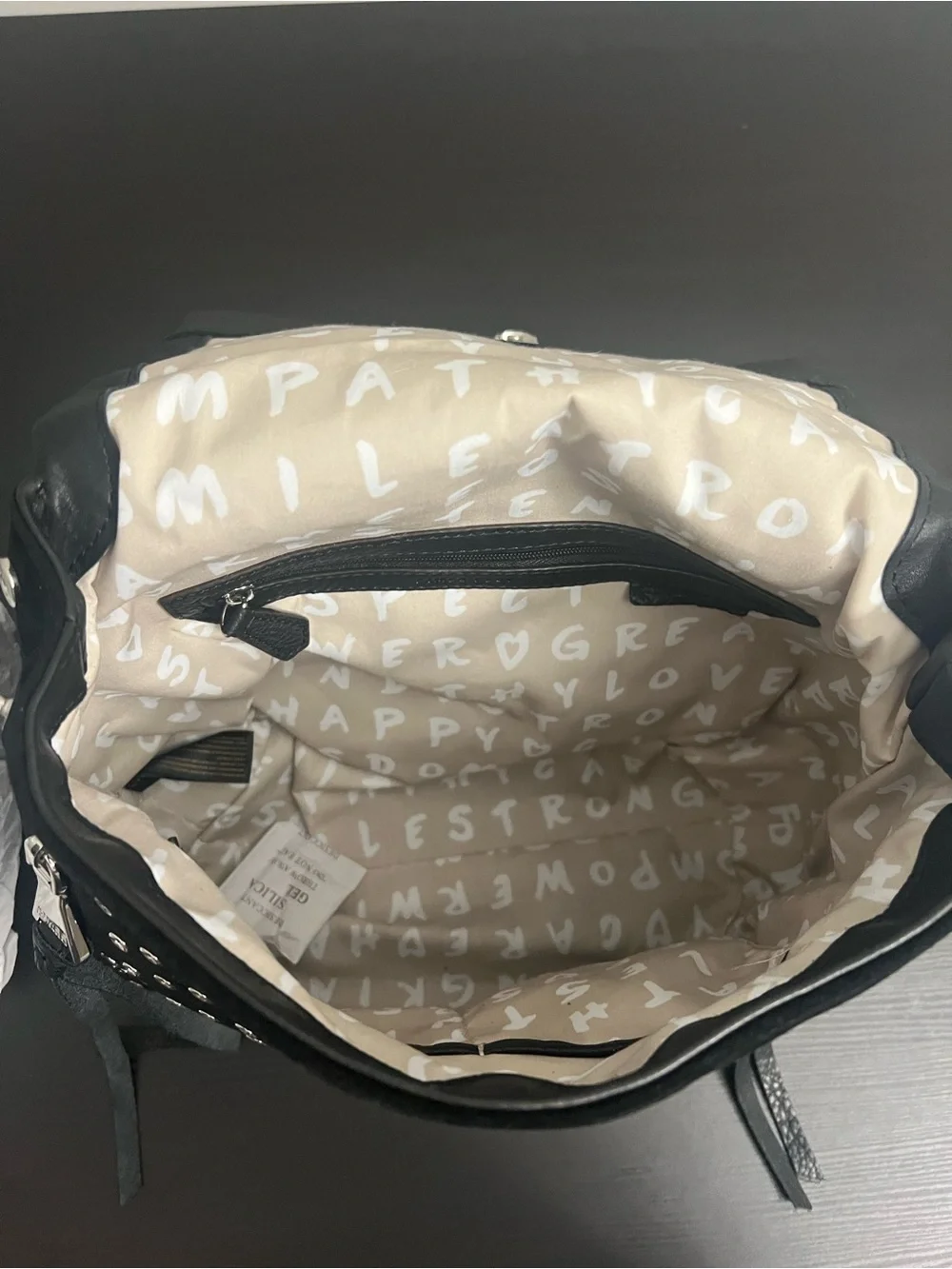 NEW Aimee Kestenberg Bali Novelty Backpack w/ Eyelets Black Suede Leather NWT